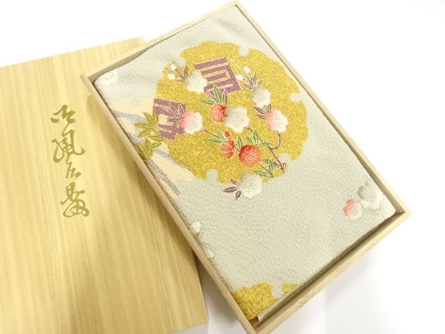 未使用品　正絹　風呂敷
